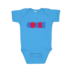Stacked Logo Baby Onesie