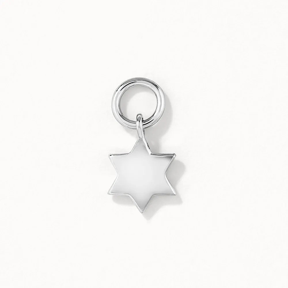Star Charm in Silver