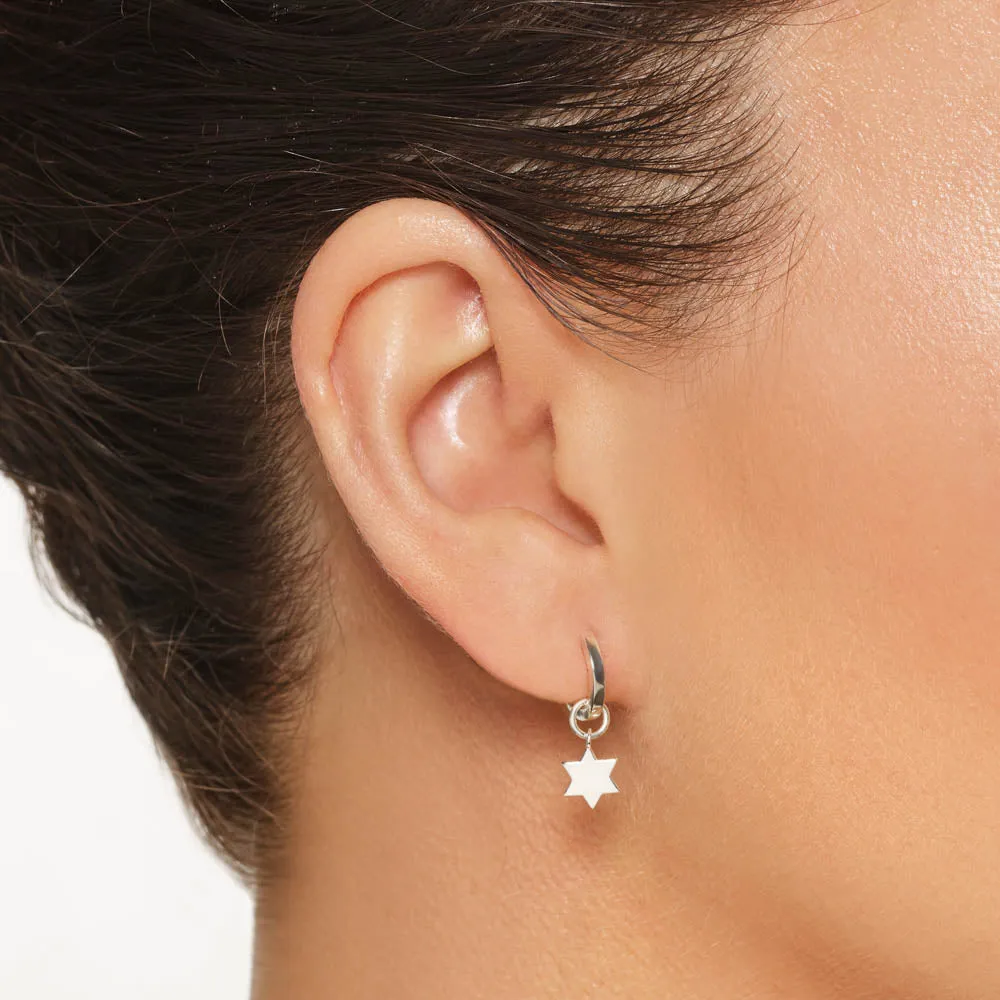Star Charm in Silver
