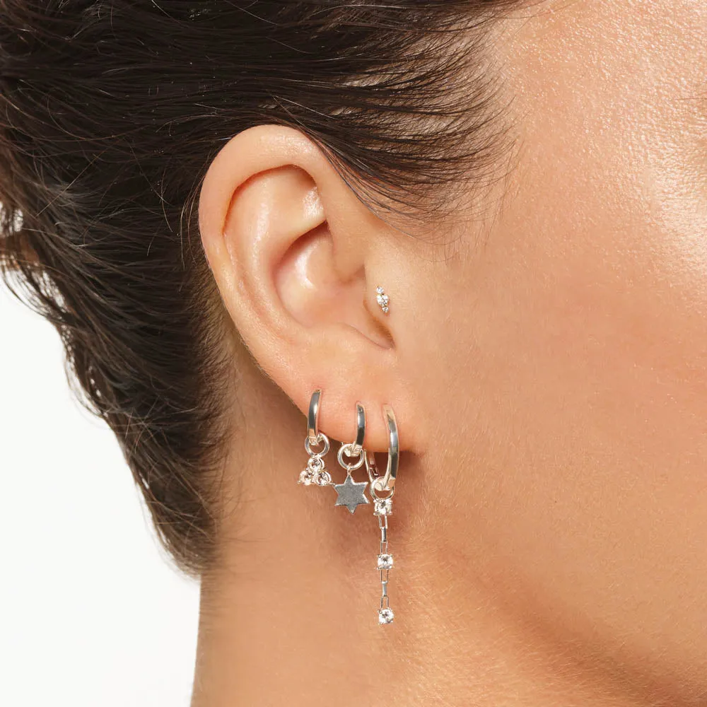 Star Charm in Silver