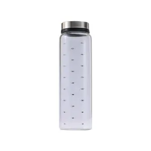 The Better Home Glass Salt & Pepper Shaker| Salt & Pepper Dispenser | Moisture-Proof Seasoning Transparent Shaker Set | Perfect Pour Holes for Kitchen Dining Table Restaurant (Pack of 4)