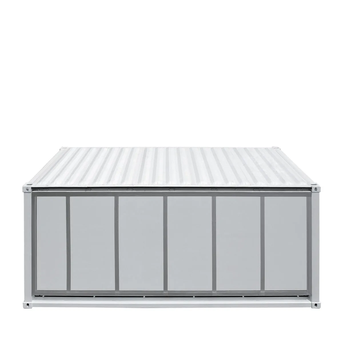 TMG Industrial 20’ Expandable Container House, 2 Bedrooms, Living Room, Bathroom, Kitchen Cabinets, Plumbing Ready, TMG-SCE20