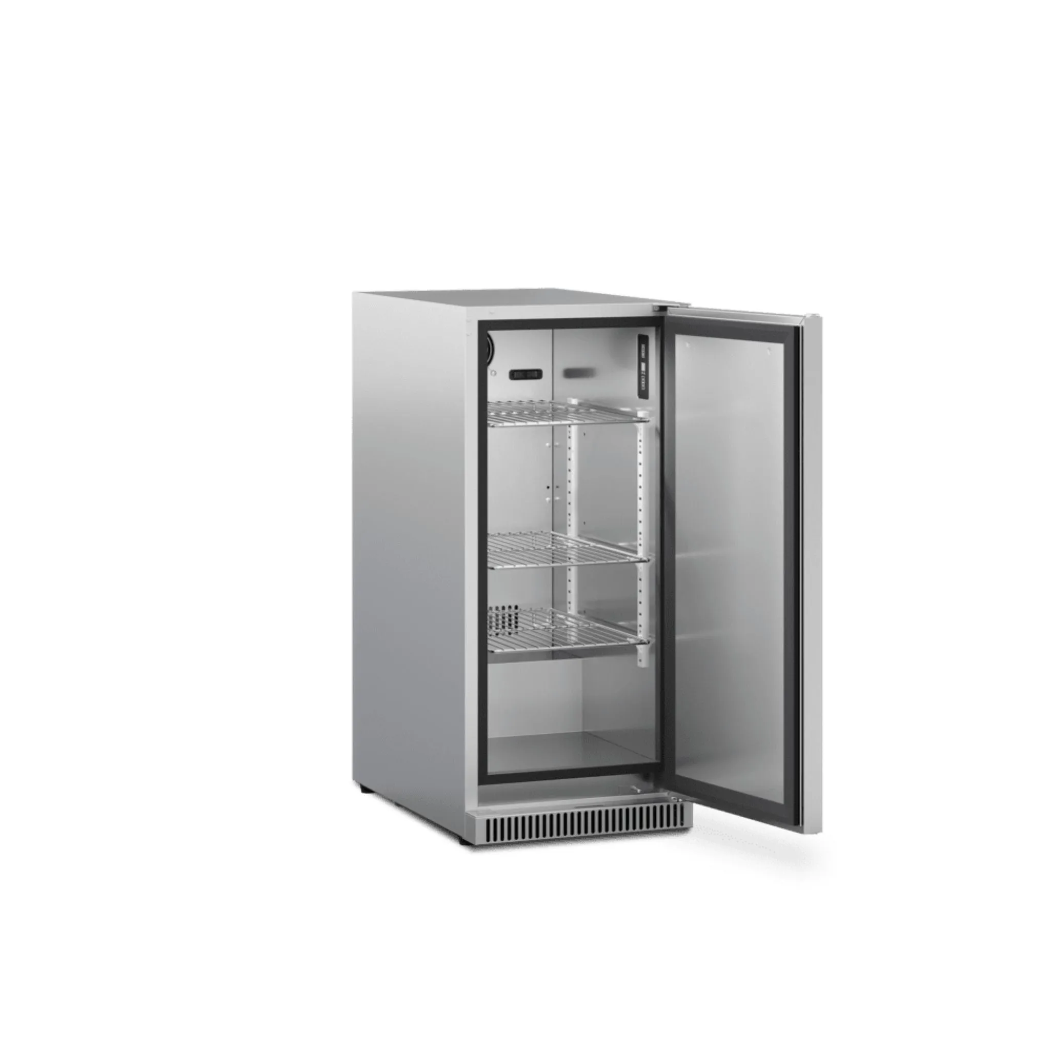 Twin Eagles Dometic 15" E-Series Refrigerator, Lock, Reversible Hinge