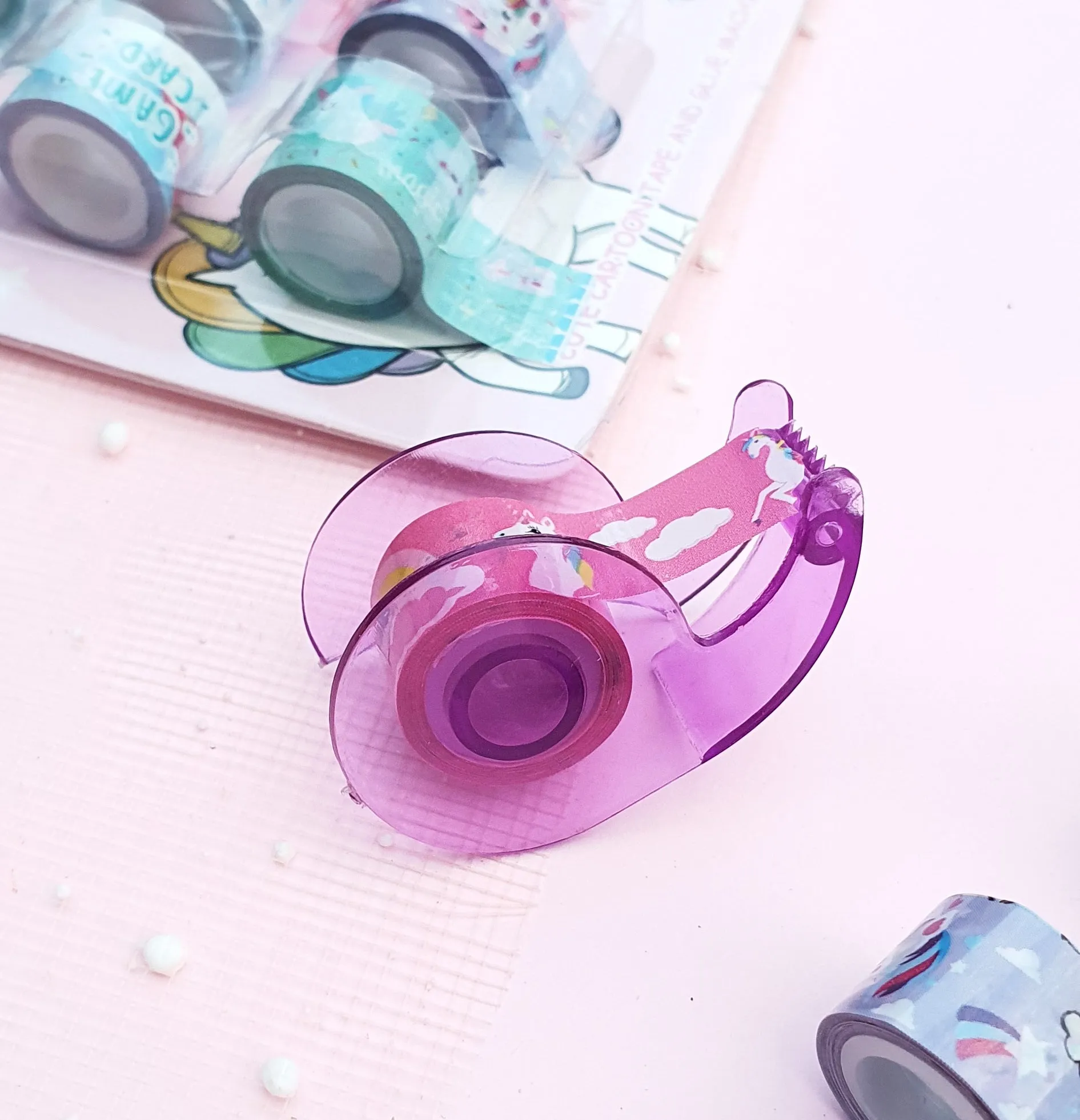 Unicorn Mini Tapes with Dispenser