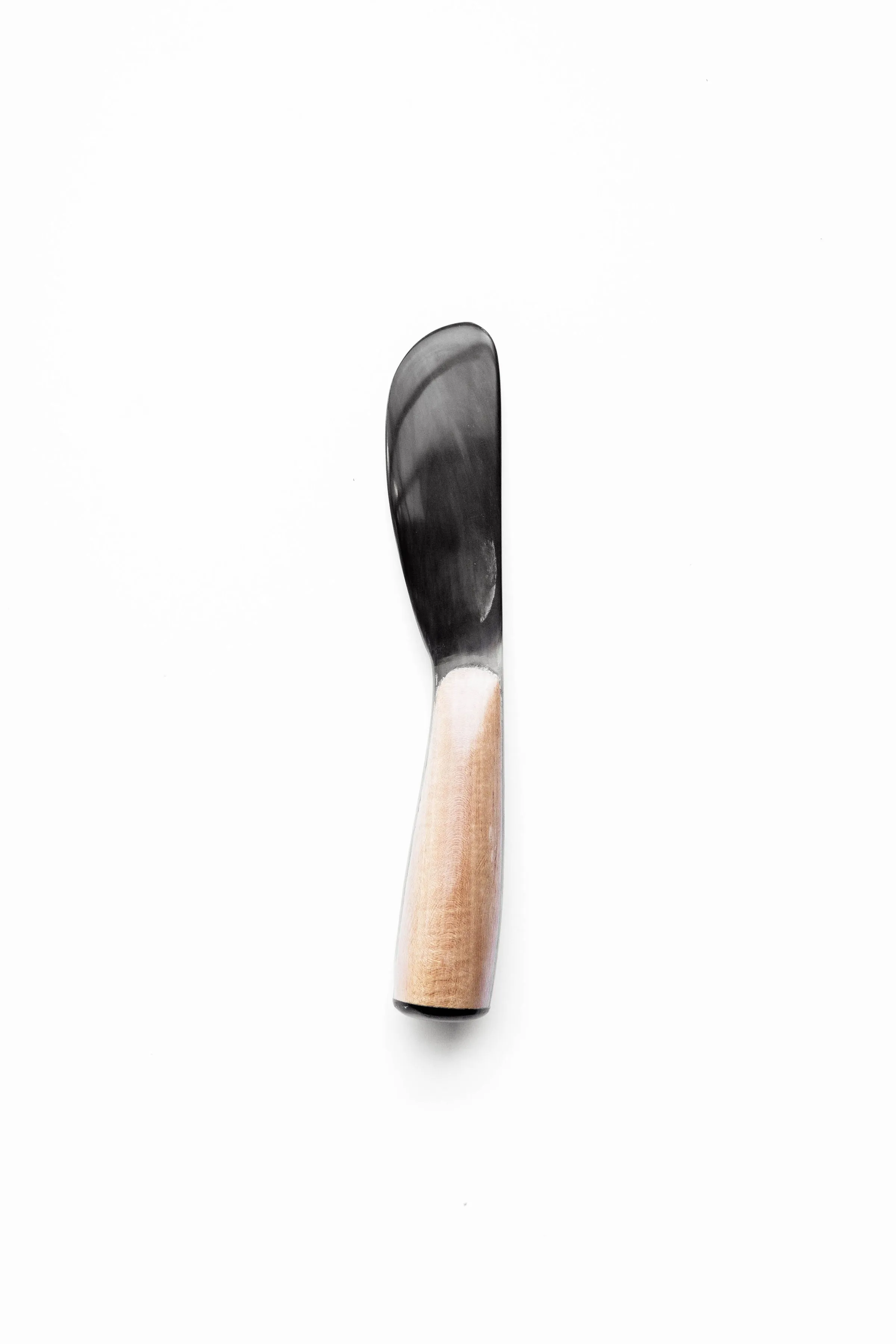 Wood and Horn Cheese Knife