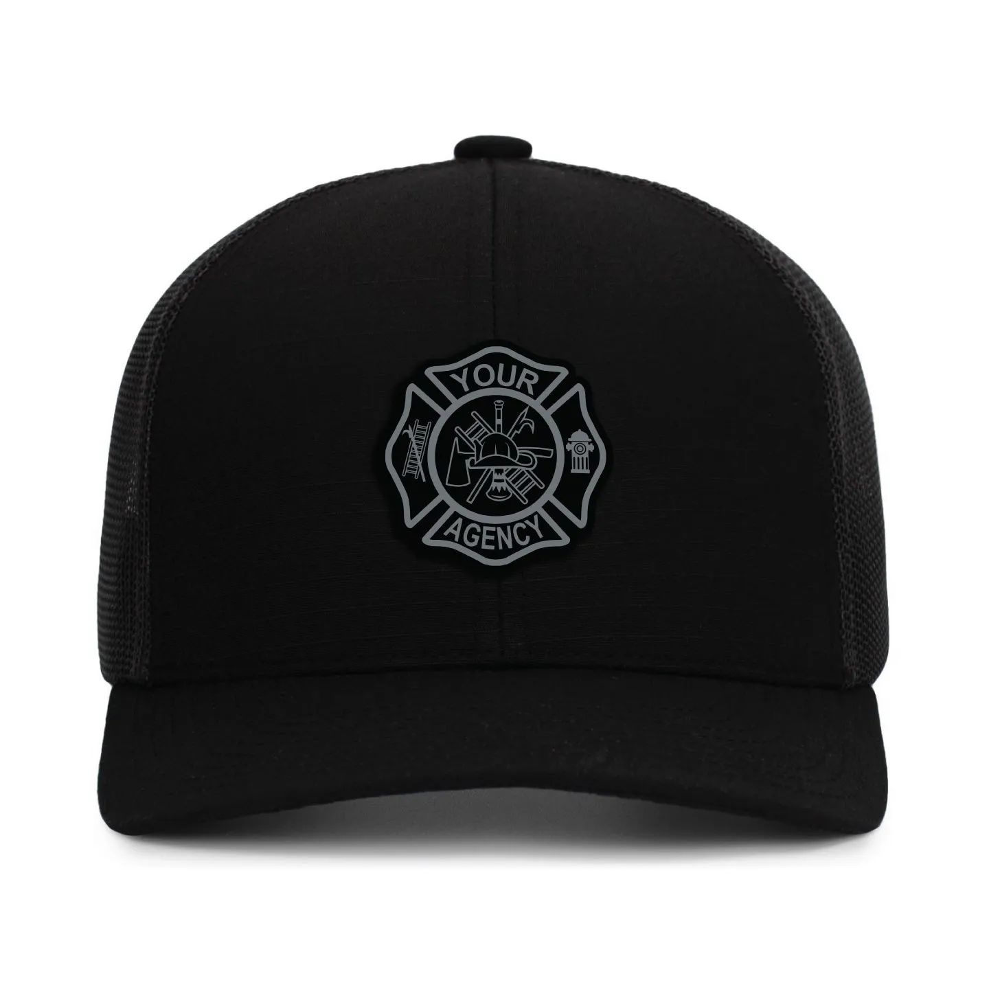 [YOUR AGENCY] FIRE Adjustable Mesh Back Cap